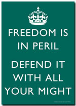 Freedom In Peril poster
