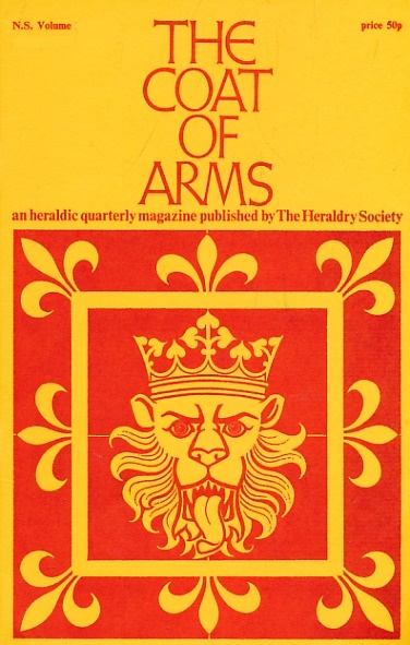 The Coat of Arms. NS Volume VIII. No. 148. Winter 1989.