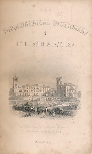 The Topographical Dictionary of England and Wales. 2 volume set.