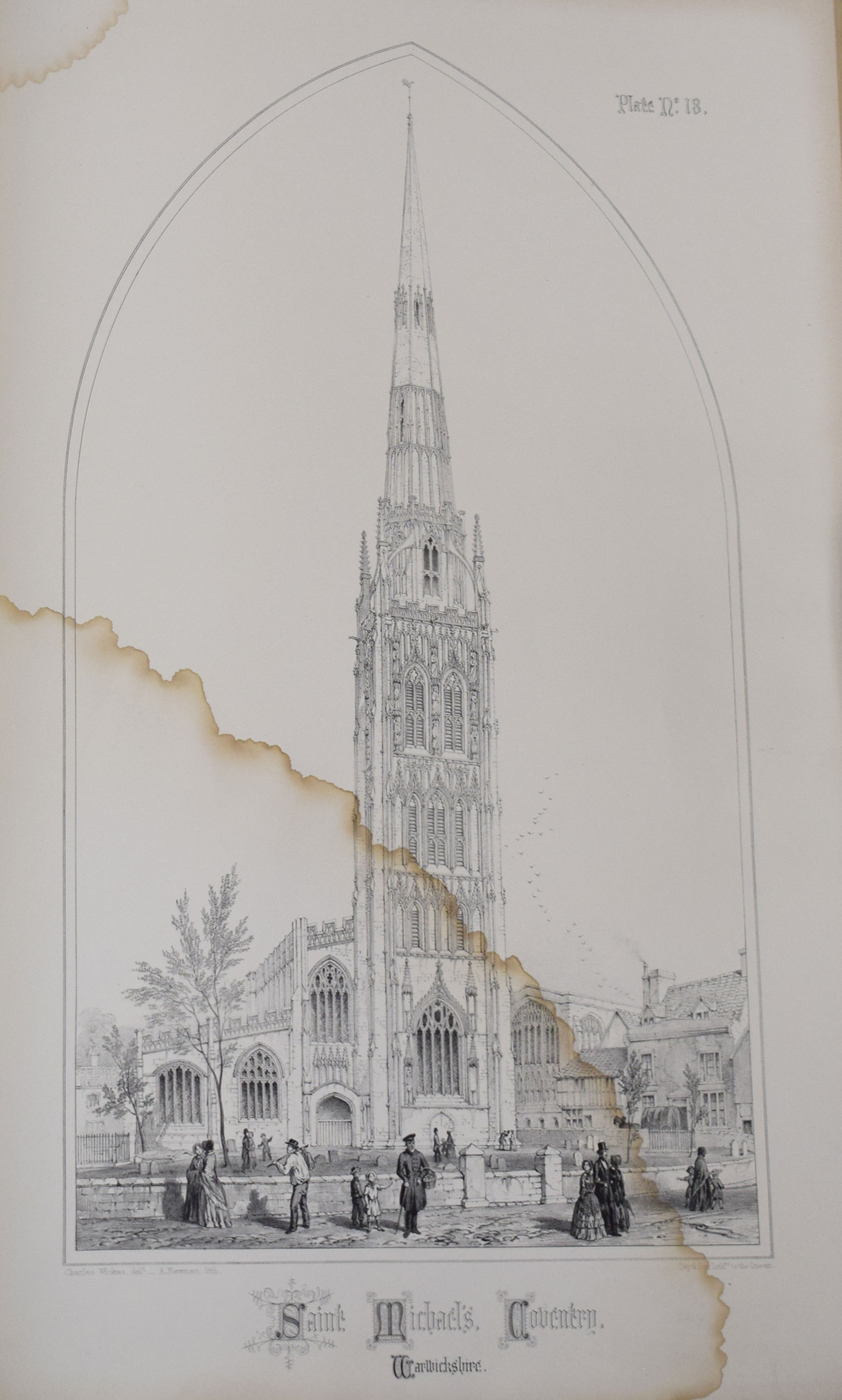 Illustrations of the Spires and Towers of the Mediaeval Churches of England (Volume I - Spires)