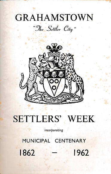 Grahamstown. Settler's Week.