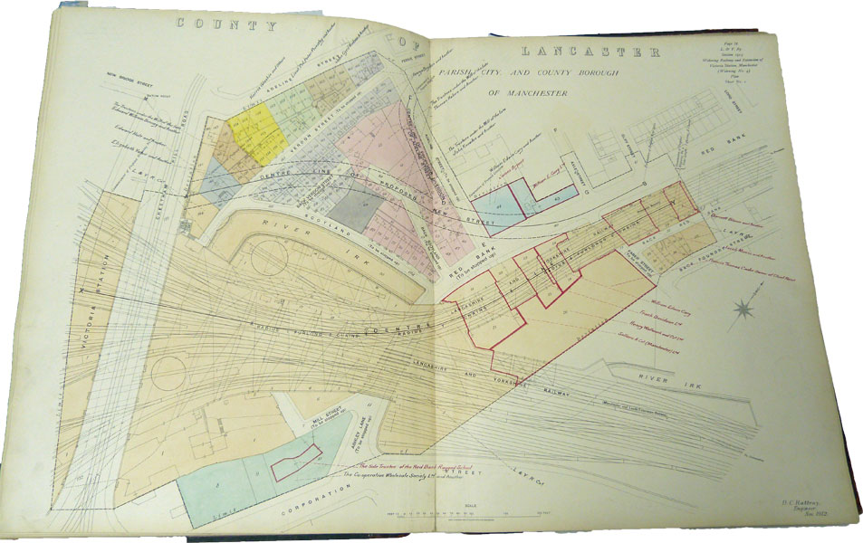 Lancashire & Yorkshire Railway. Session 1913. Plans & Sections.