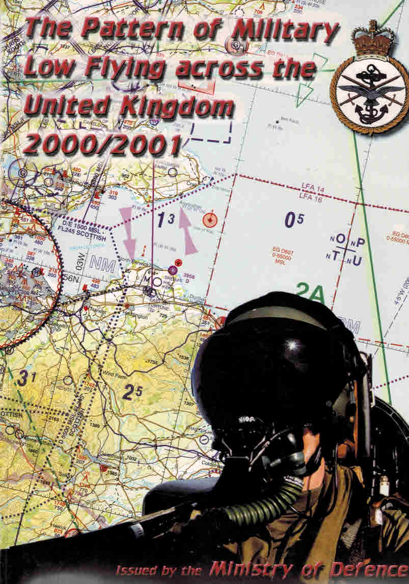 MOD - The Pattern of Military Low Flying Across the United Kingdom 2000/2001