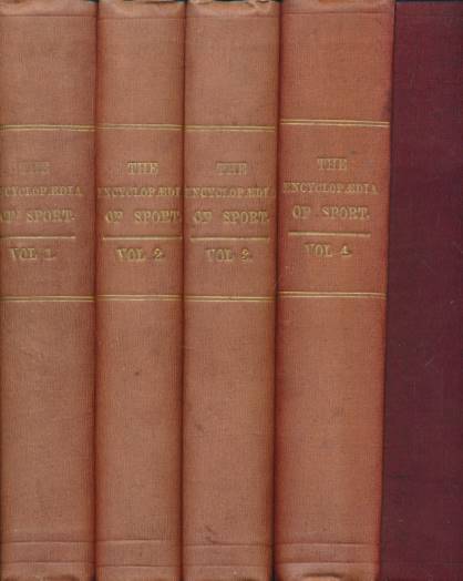 The Encyclopædia of Sports and Games. 4 volume set.