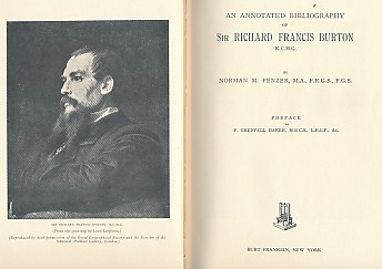 An Annotated Bibliography of Sir Richard Francis Burton