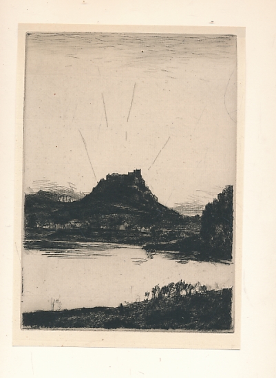 RICHARDSON, MAIMIE; CAMERON, DAVID YOUNG [ILLUS.] - Stirling Castle and Other Poems
