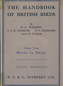The Handbook of British Birds. Volume III. Hawks to Ducks.