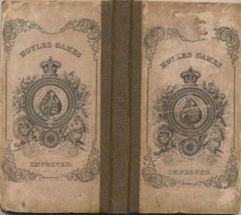 Hoyle's Games Improved. Hoyle Made Familiar; Being a Companion to the Card-Table: Containing the Established Rules and Practice of Thirty Different Games, Several of them Never Before Published. 1834.
