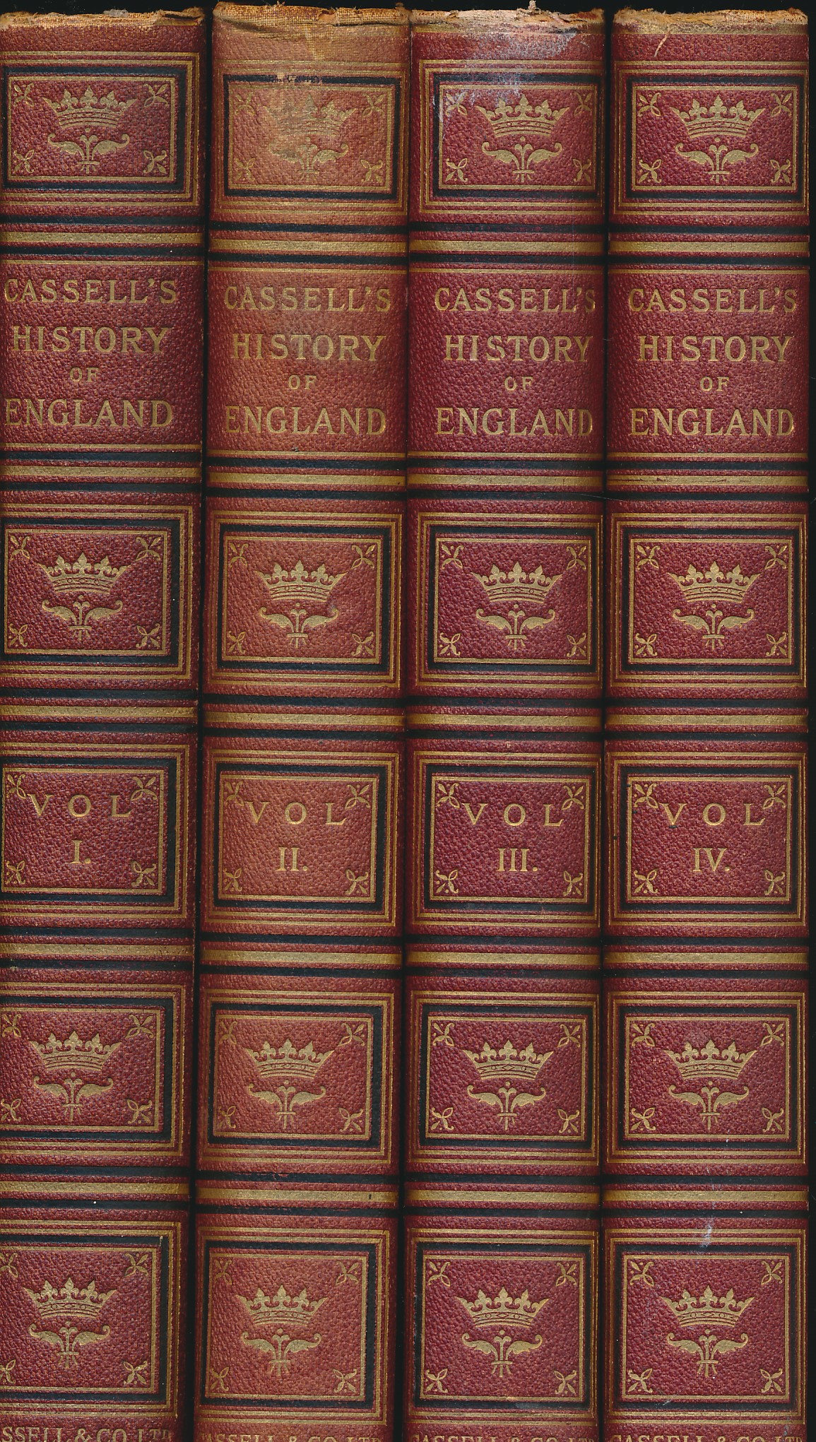Cassell's Illustrated History of England.  Volumes 1 - 8 [Complete]
