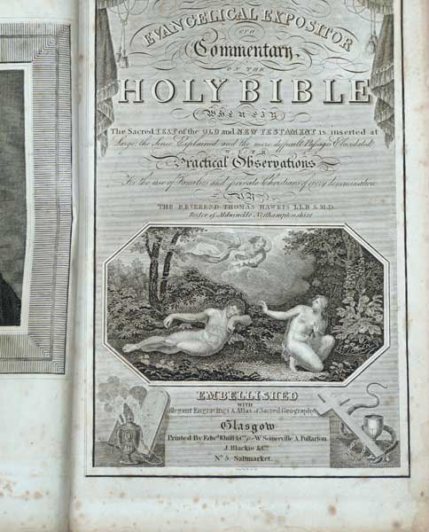 The Evangelical Expositor; or, A Commentary on the Holy Bible, wherein the sacred text of the Old and New testaments is inserted at large, The Sense Explained, and the more difficult passages elucidated... 2 volume set.