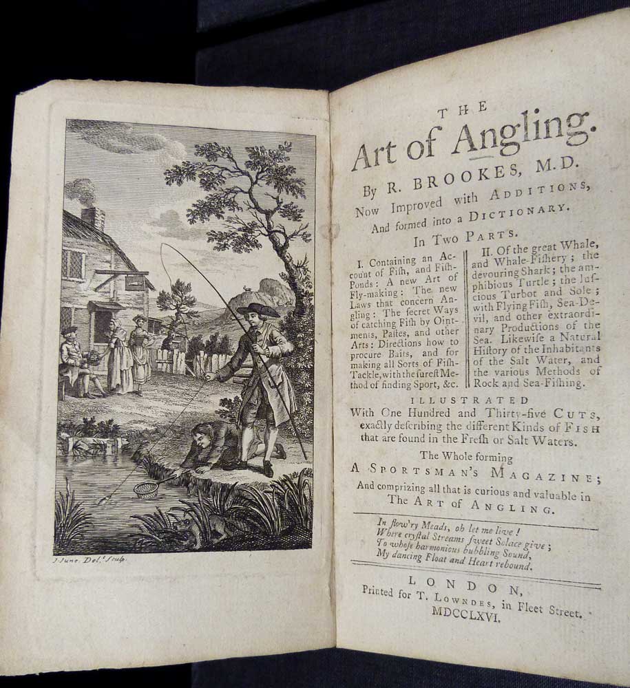 The Art of Angling.  Now Improved with Additions and Formed into a Dictionary.