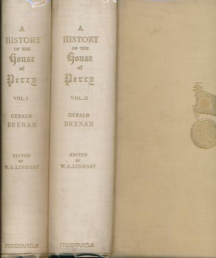 History of the House of Percy. De luxe edition. 2 volume set.