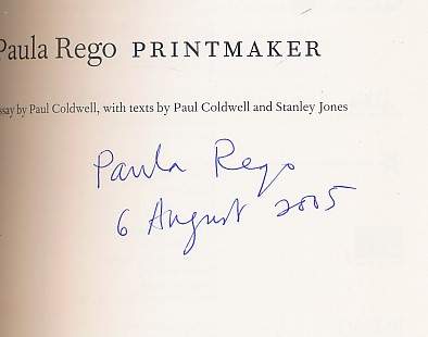 Paula Rego Printmaker. Signed copy.