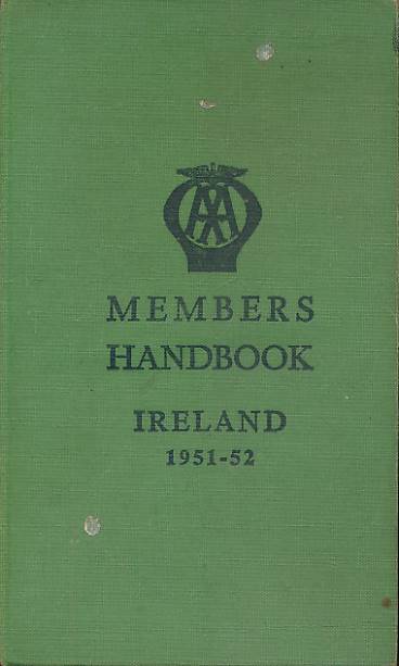 AA Members Handbook Ireland 1951-52