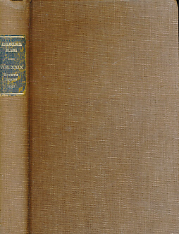 Archaeologia Aeliana or Miscellaneous Tracts Relating to Antiquity. 4th. Series. Volume XXIX [29]. 1951.