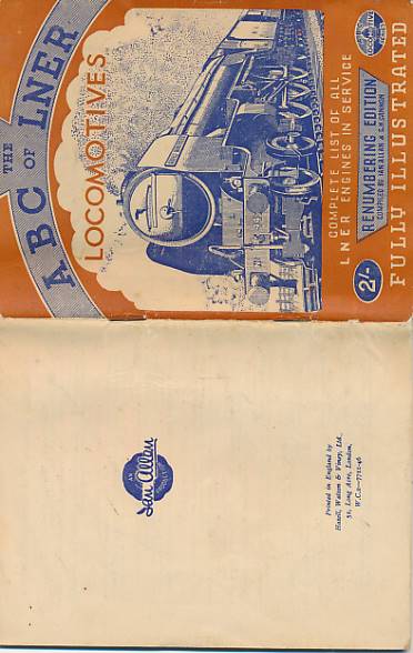 British Railways Locomotives Part 4. Nos. 60001 - 79999. 1948 edition. ABC.