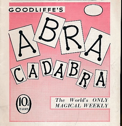 "Abracadabra" : The World's Only Magical Weekly. Volume 24 Complete, 25 issues. July 1957 - January 1958.