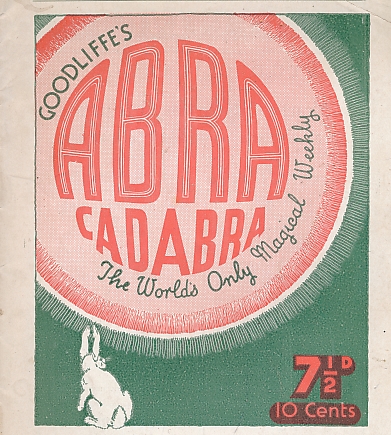 "Abracadabra" : The World's Only Magical Weekly. Volume 10, No 256. 23rd December 1950.