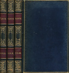 La Divina Commedia [The Divine Comedy]. 3 volume set.