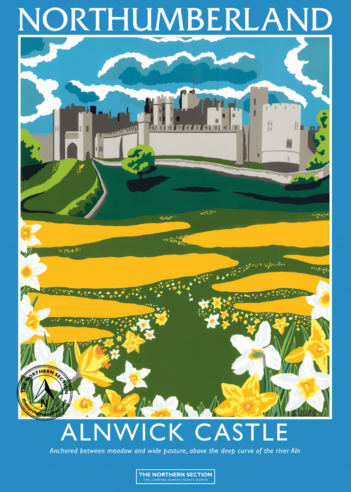 Alnwick Castle Poster.
