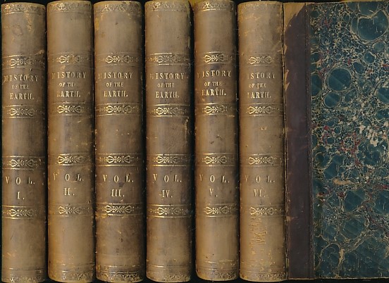 Goldsmith's History of the Earth, and Animated Nature. With Copious Notes, Containing All the New Discoveries in the Ohenomena of Nature, &c. 6 Volume set. Gleave Edition. 1814.