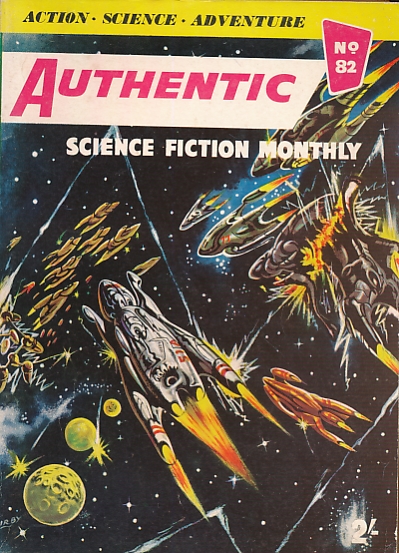 Authentic Science Fiction No 82. July 1957.