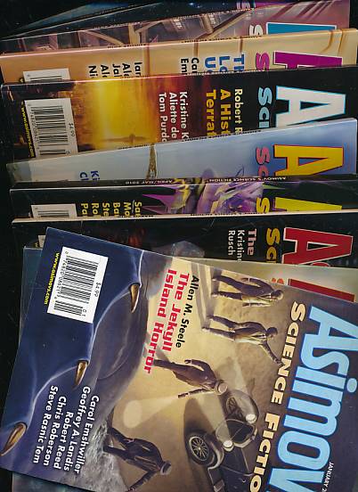 Isaac Asimov's Science Fiction. Volumes 34. 2010 complete (10 issues).