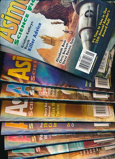 Isaac Asimov's Science Fiction. Volumes 35. 2011 complete (10 issues).