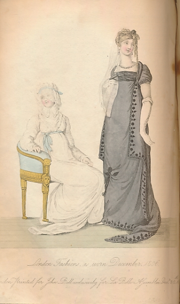 La Belle Assemble, or, Bell's Court and Fashionable Magazine, Addressed Particulalry to the Ladies. Volume I. February to December 1806.