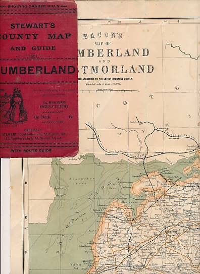 Bacon's Map of Cumberland and Westmorland