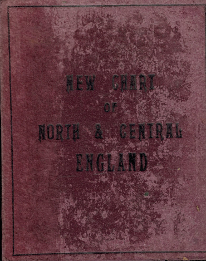 Bacon's Map of North and Central England and Part of Wales