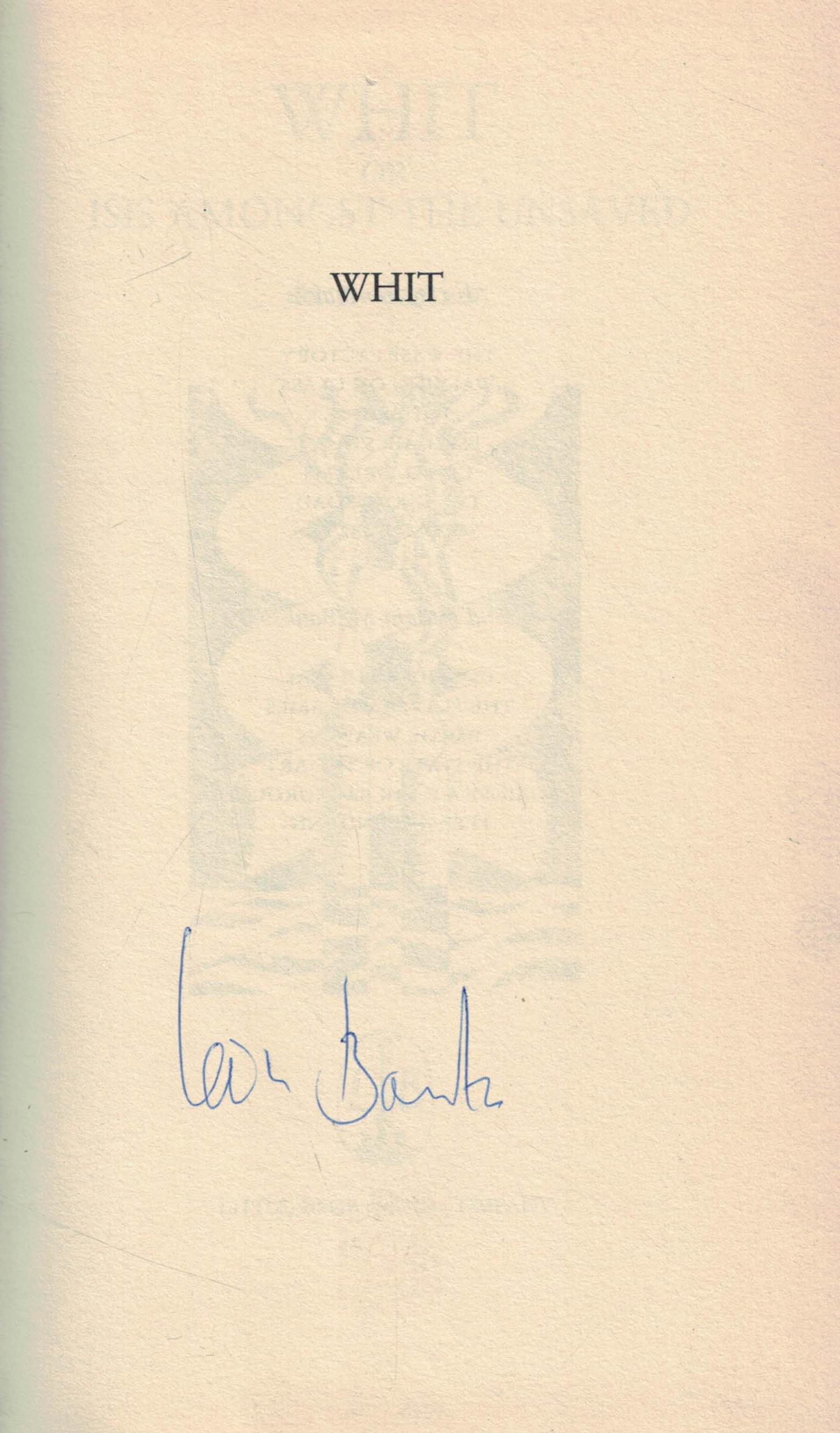 Whit. Or, Isis Amongst the Unsaved. Signed copy.