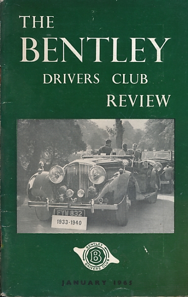 The Bentley Drivers Club Review. No 75. January 1965.