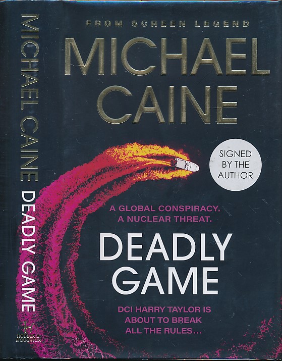 Deadly Game. Signed copy.
