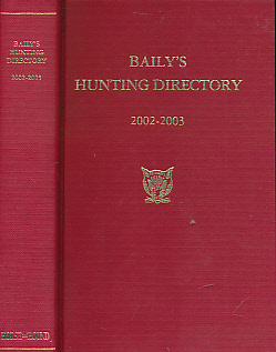 Baily's Hunting Directory 2002 - 2003
