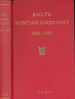Baily's Hunting Directory 1982 - 1983