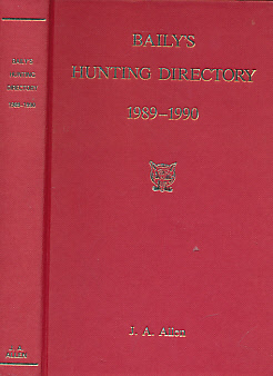 Baily's Hunting Directory 1989 - 1990