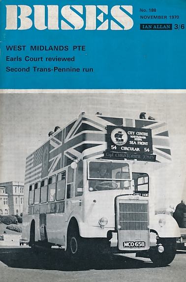 Buses. No 188. November 1970.