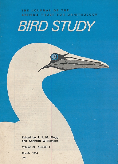 Bird Study. Volume 21. 1974. 4 volume set.