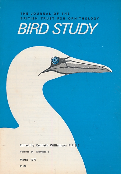 Bird Study. Volume 24. 1977. 4 volume set.