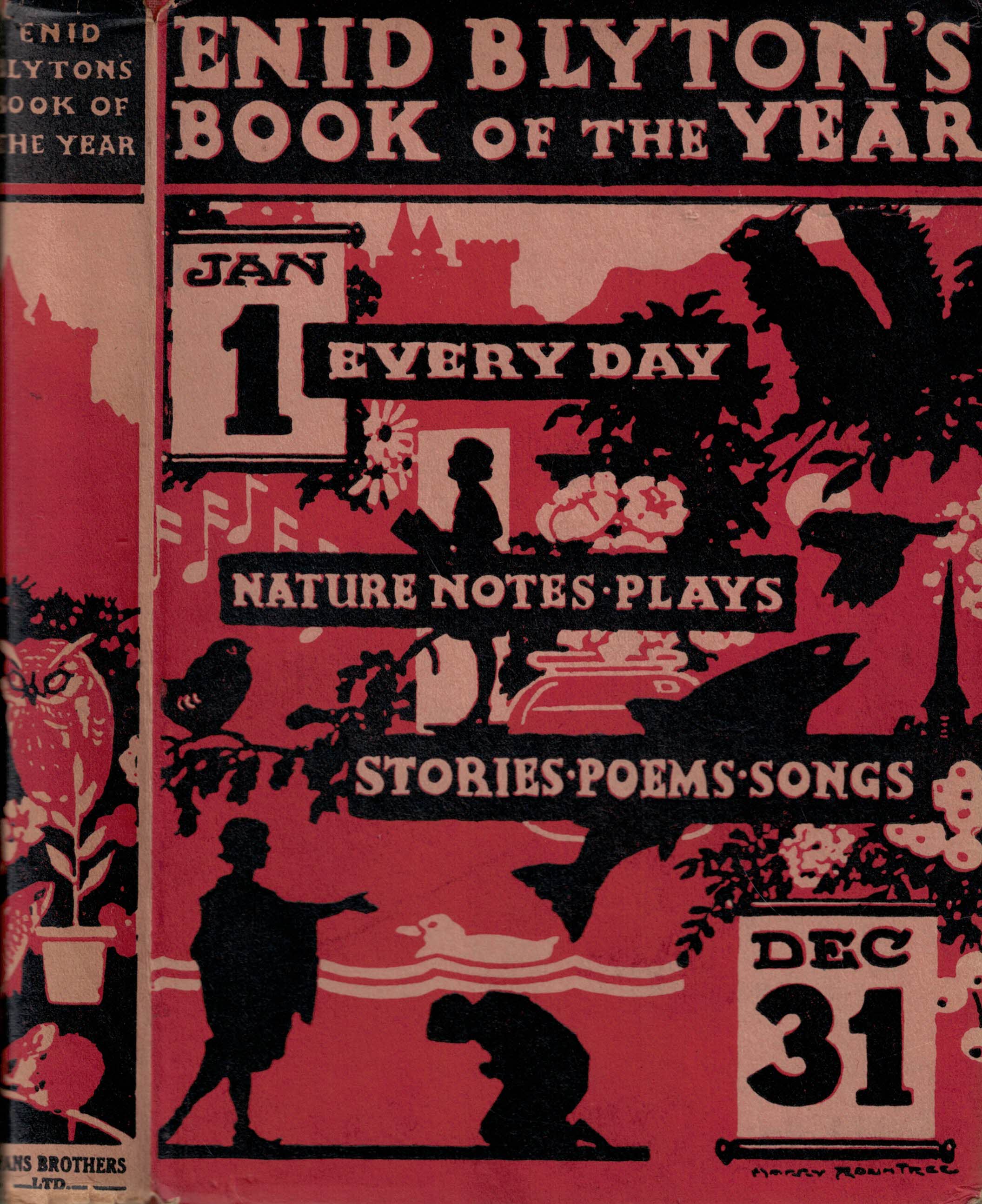 BLYTON, ENID; ROUNTREE, HARRY [ILLUS.] (ROWLEY, ALEC [MUSIC]) - Enid Blyton's Book of the Year