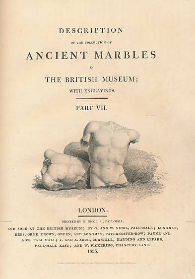 Description of the Collection of Ancient Marbles in the British Museum; with Engravings. Part VII. Metopes of the Parthenon.