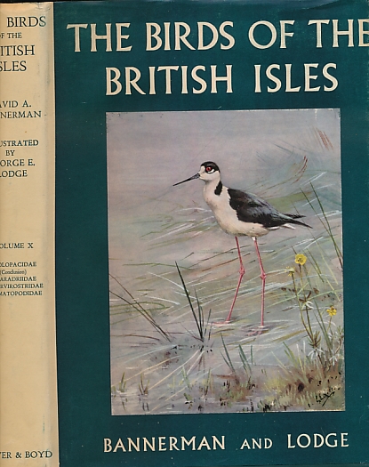 The Birds of the British Isles. Volume 10. Scolopacidae; Charadriidae; Recurvirostridae; Haematopodidae.