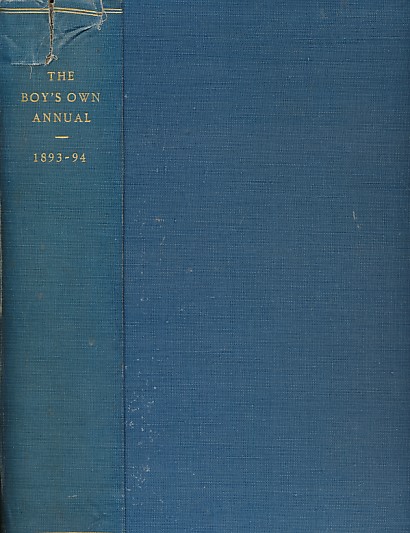 The Boy's Own Annual. Volume 16. 1893-1894.