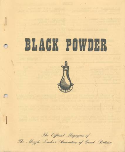 Black Powder. Volume 16. No 10. October 1969.