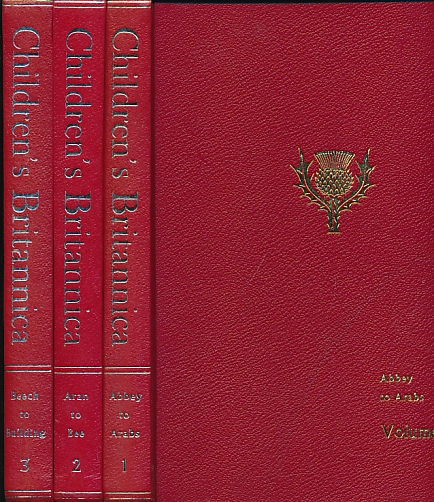 Children's Britannica. 2nd edition. 20 volume set. [Encyclopaedia; Encyclopedia]