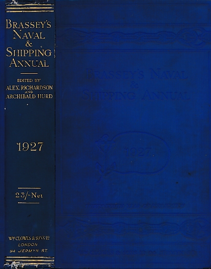 Brassey's Naval and Shipping Annual. 1927.