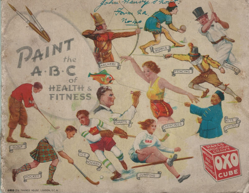 Paint the A.B.C. of Health & Fitness