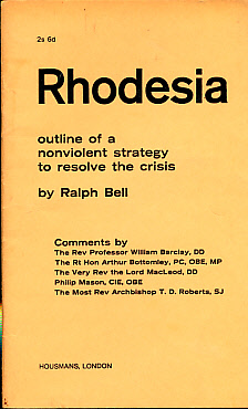 Rhodesia. Outline of a Nonviolent Strategy to Resolve the Crisis.