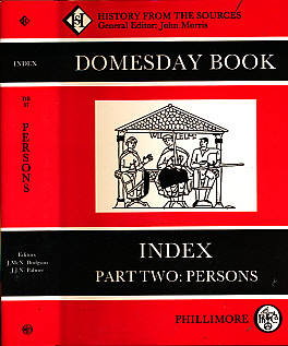 Domesday Book. 37. Index Part Two. Persons.